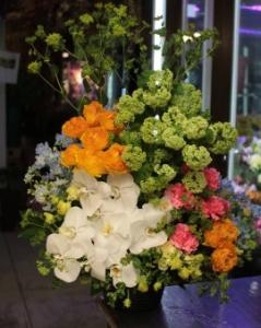洋風お供えアレンジ|「花のこいずみ」　（北海道枝幸郡浜頓別町の花屋）のブログ